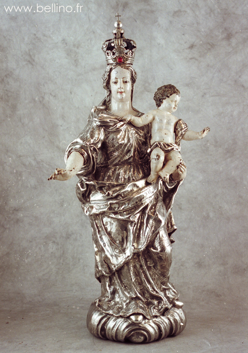 La vierge après réparation