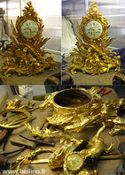 Pendule louis xiv